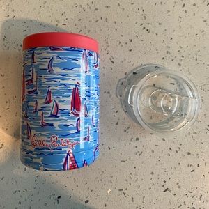 Lilly Pulitzer Boatylicious Insulated Coozie/Cup!